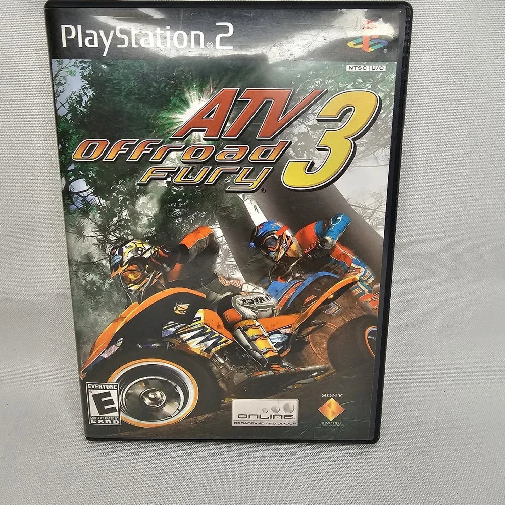 ATV Offroad Fury 3 (Sony PlayStation 2, 2004) Testes/Working Condition Rated E